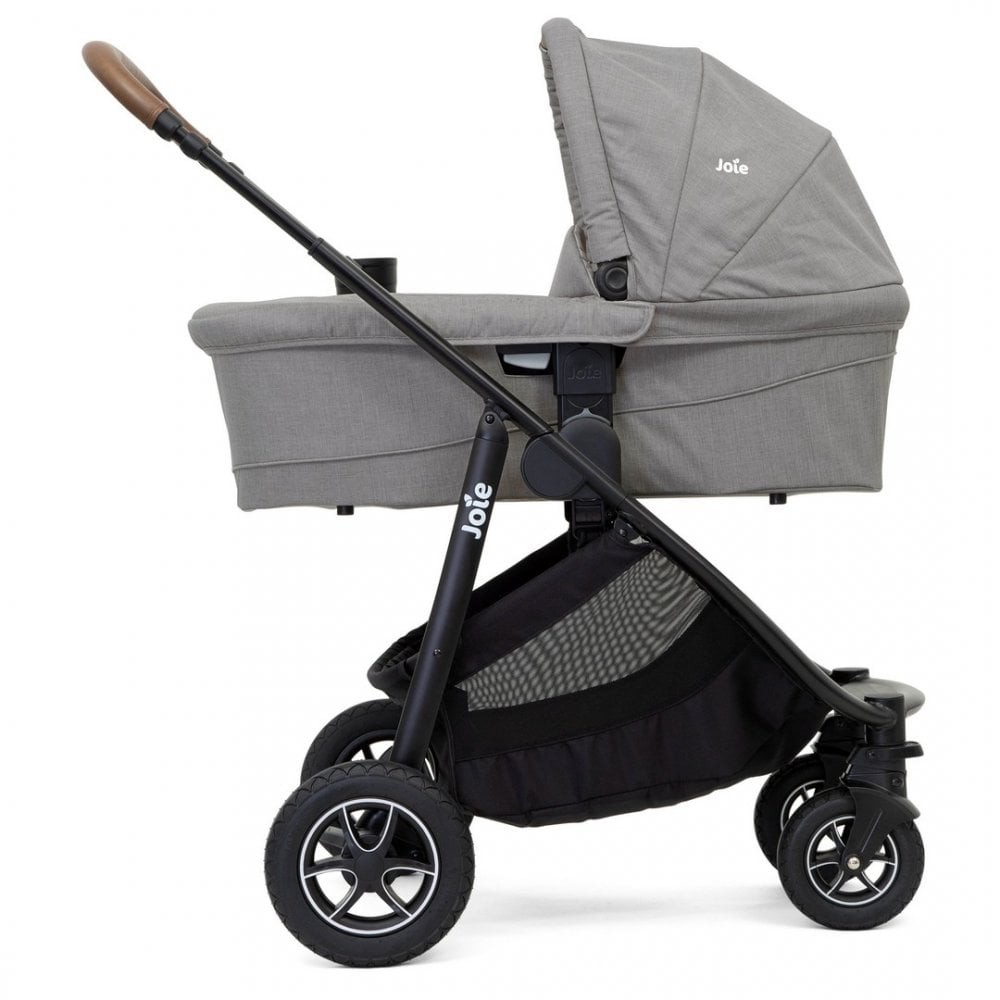 Nôi sơ sinh Joie Ramble Carrycot XL W/ RC Màu Pavement / GrayFlannel / Laurel / Lagoon (tích hợp với các xe đẩy Joie)