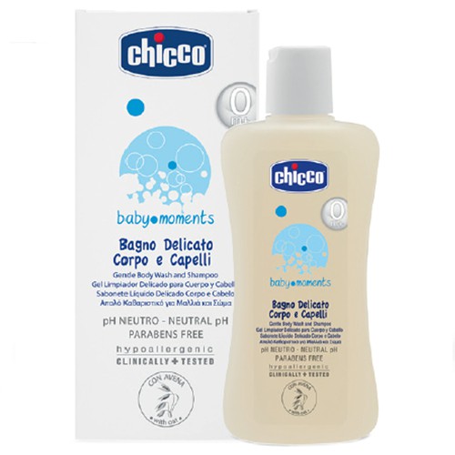 Sữa tắm gội chiết xuất Yến mạch 0M+ Chicco