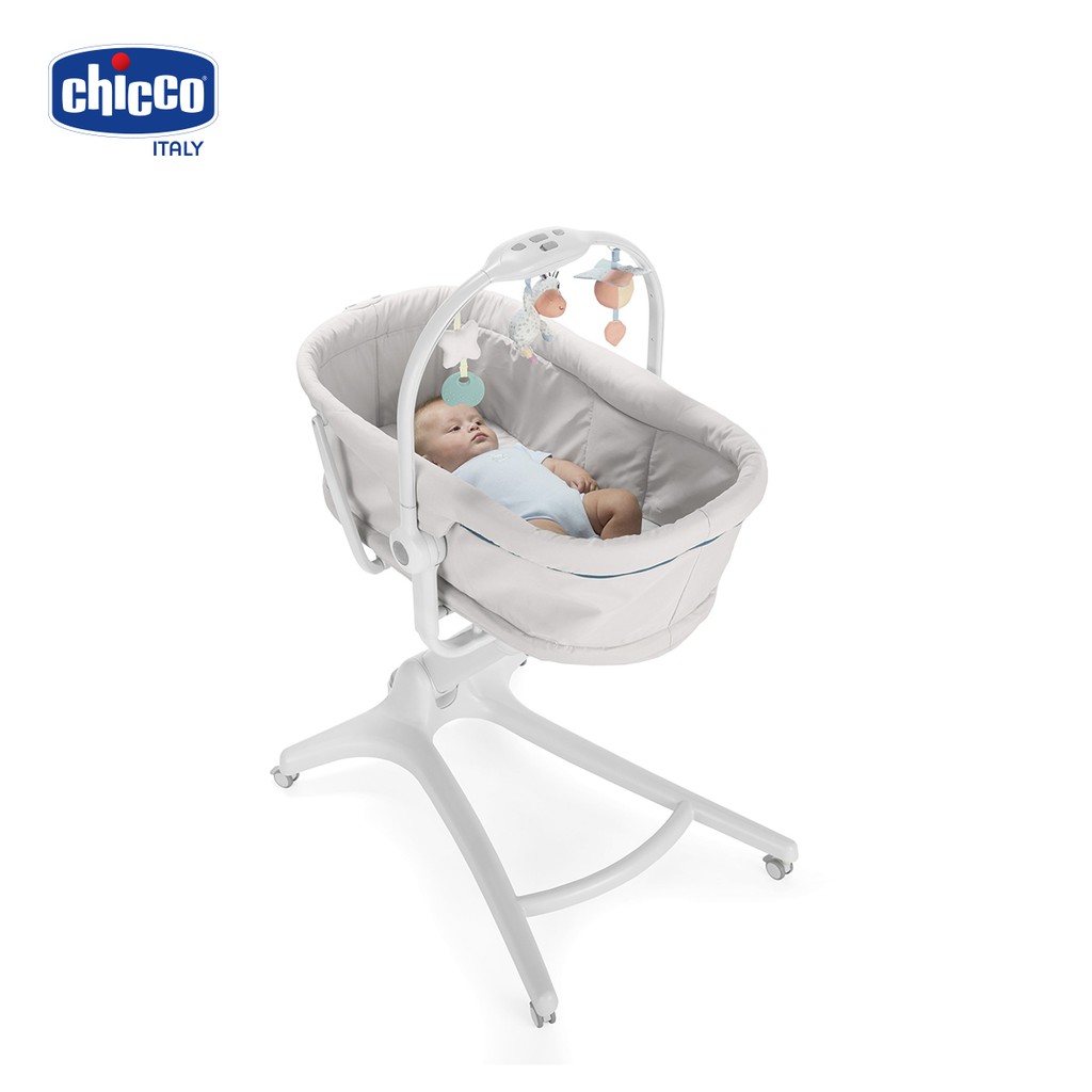 Ghế nôi di động Chicco Baby Hug 4 in 1 silver