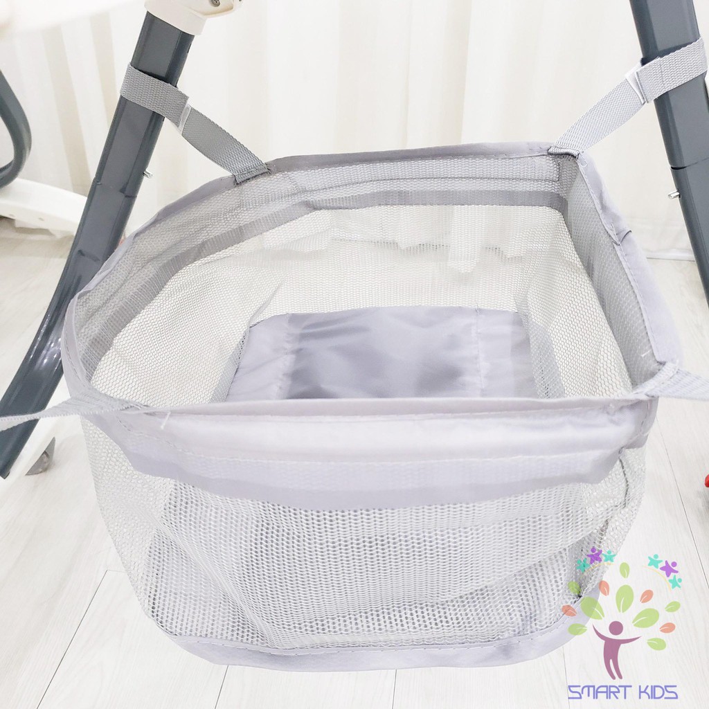 Ghế ăn cao Umoo U-04 UM-05101 có bánh 3 nấc ngả 7 nấc cao hàng chính hãng