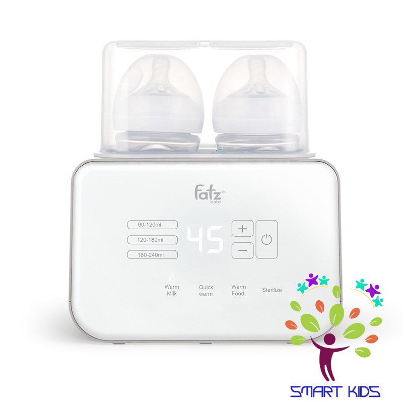 MÁY HÂM SỮA TIỆT TRÙNG ĐIỆN TỬ 2 BÌNH DUO 5 FATZ BABY FB3203TN