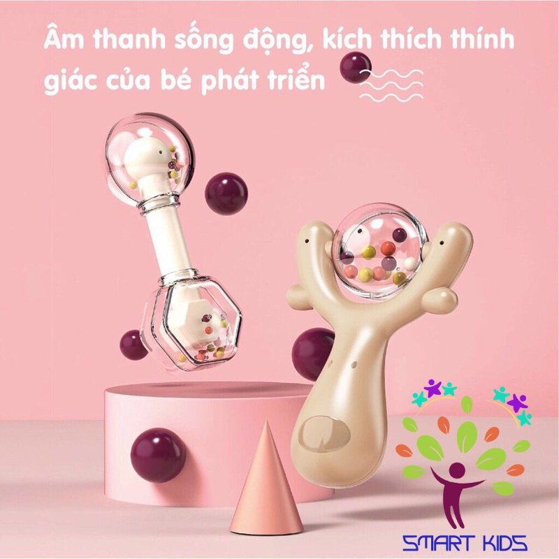 Set Xúc Xắc Chuột Pomo Cao Cấp Cho Bé PM-10110