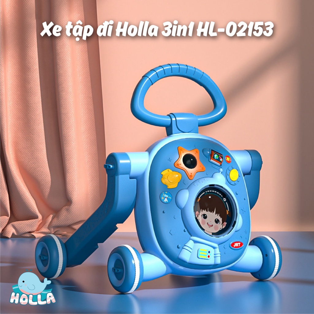 Xe tập đi Holla 3in1 HL-02153