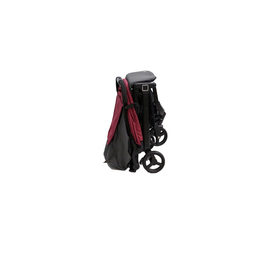 Xe Đẩy Evenflo Waav Compact Maroon siêu nhẹ dành cho bé sơ sinh đến 15kg