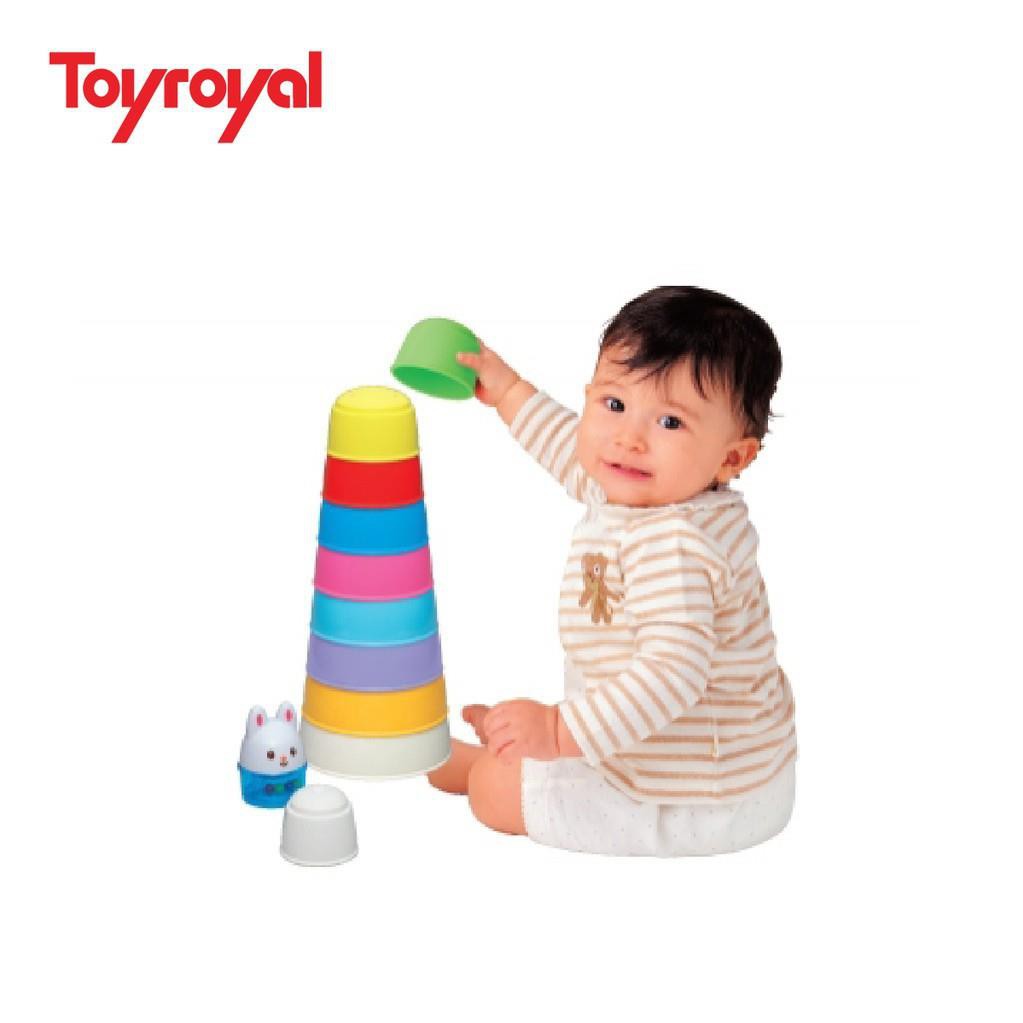Bộ xếp tháp Thỏ con Toyroyal