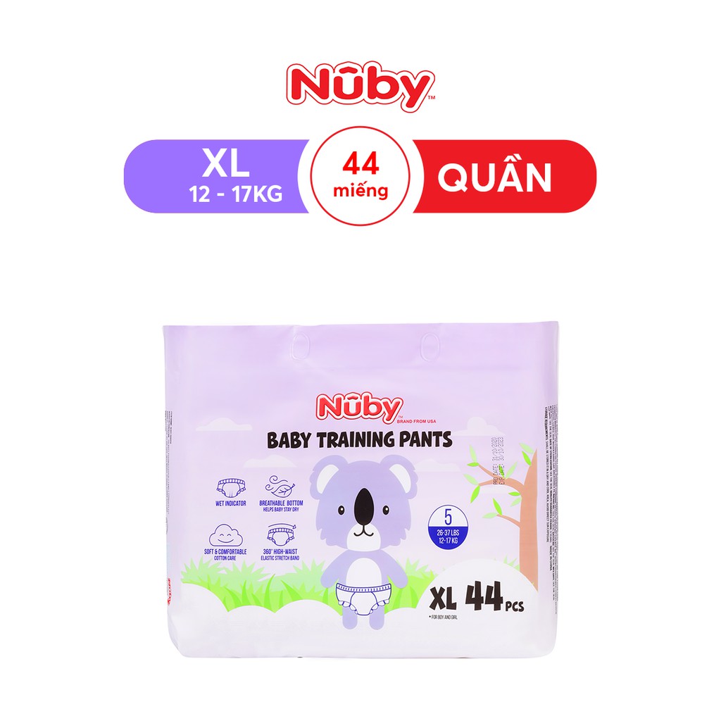 Bỉm Nuby USA S40/M36/L34 M48/L46/XL44
