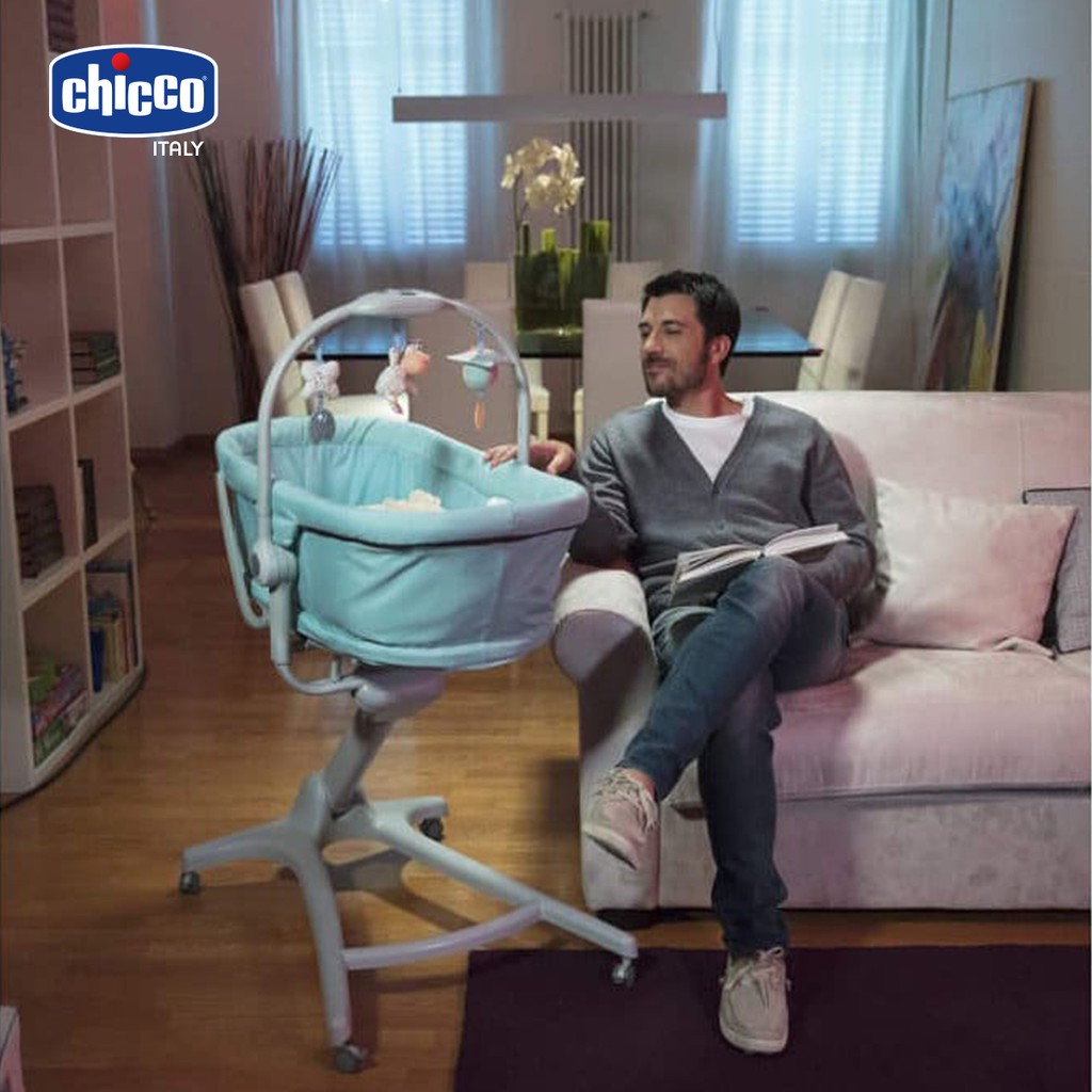 Ghế nôi di động Chicco Baby Hug 4 in 1 Air stone