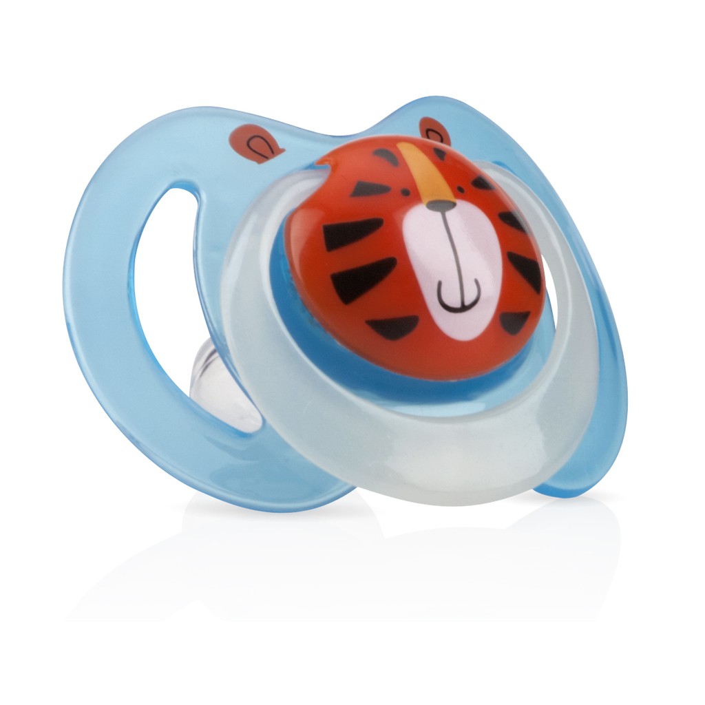 Ti giả Nuby chỉnh nha phát sáng dành cho bé từ 0-6 tháng