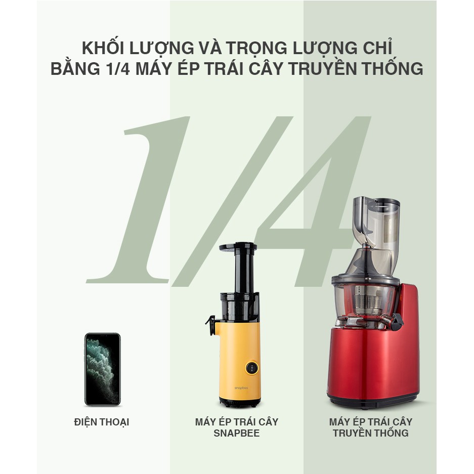 Máy ép chậm SnapBee
