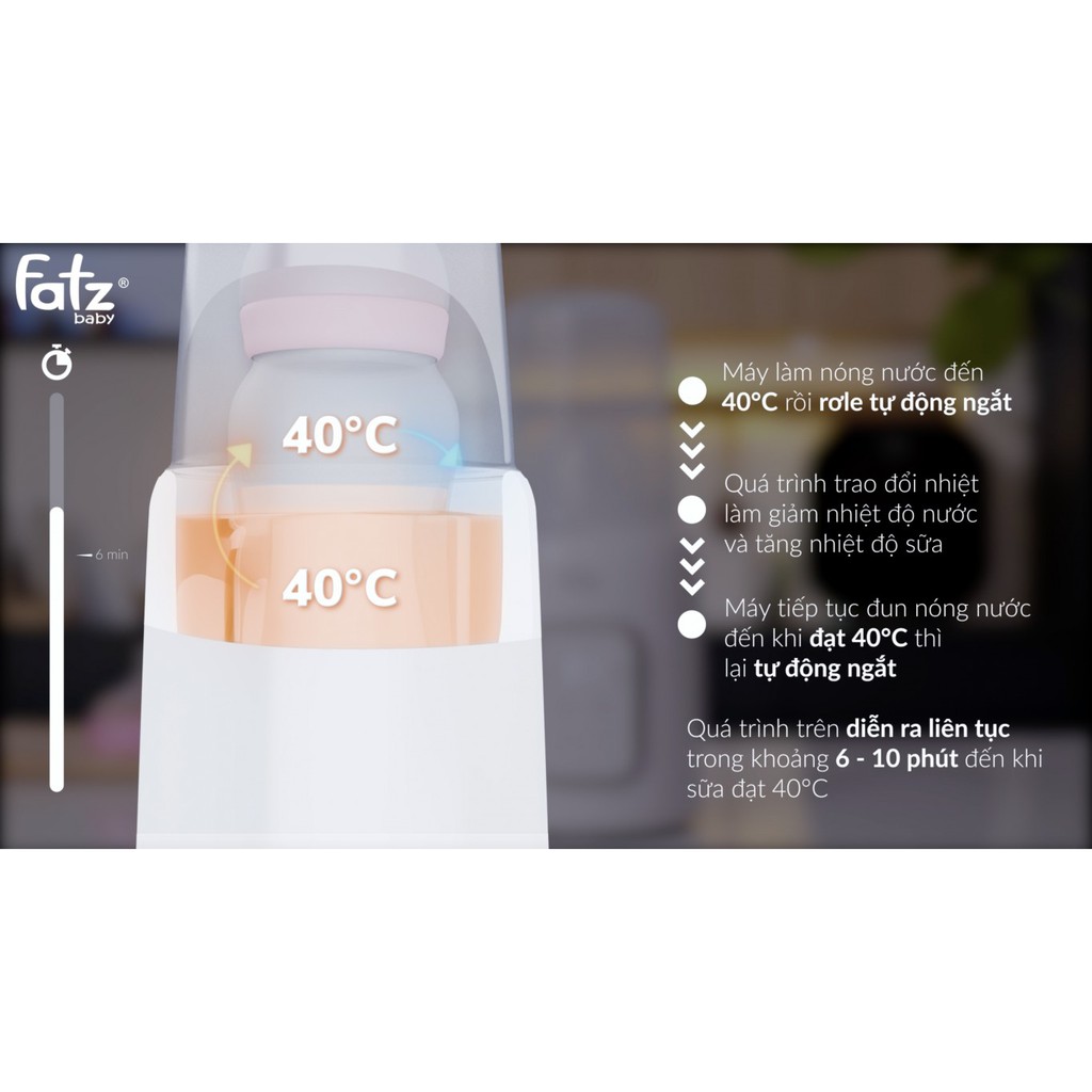 MÁY HÂM SỮA & TIỆT TRÙNG ĐIÊN TỬ - MONO 7 - FATZ BABY FB3010TN