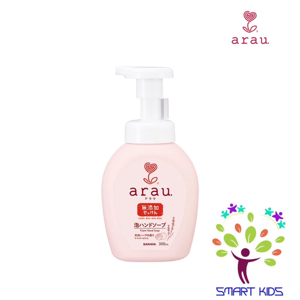 Xà phòng rửa tay thảo mộc arau. bình 300ml
