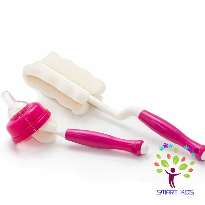 Bộ Cọ Rửa Bình Sữa Quay 360 Độ Tiện Lợi An Toàn Cho Bé Mamamy