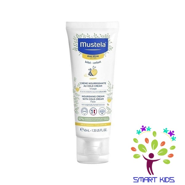 Kem dưỡng da mặt danh cho da khô MUSTELA Nourishing Cream With Cold Cream 40ML