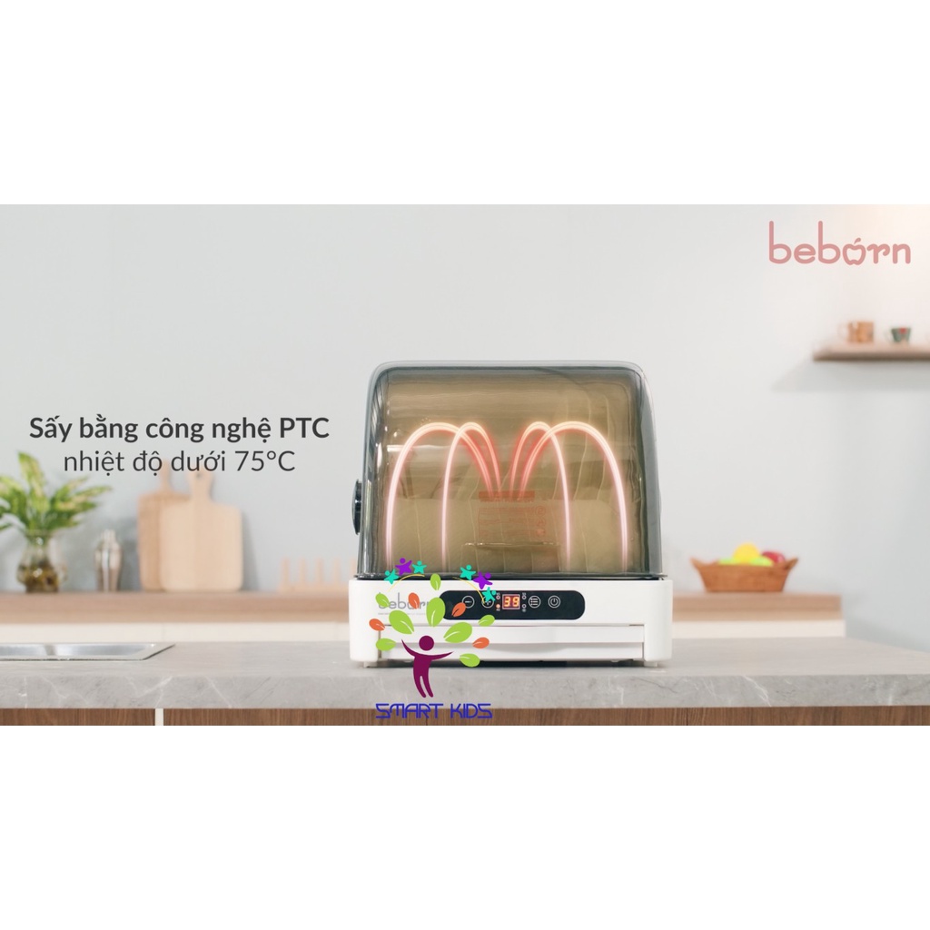 Máy Sấy Bát Đĩa Có Chức Năng Diệt Khuẩn Bằng Tia Uvc - 35l - Beborn - Z215bb