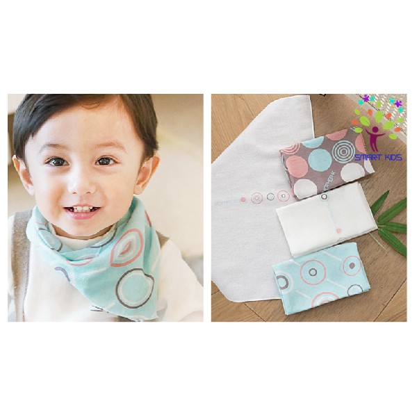 KHĂN SỮA MOTHER-K KHỔ RỘNG 30x30cm Made in Korea(10 chiếc)