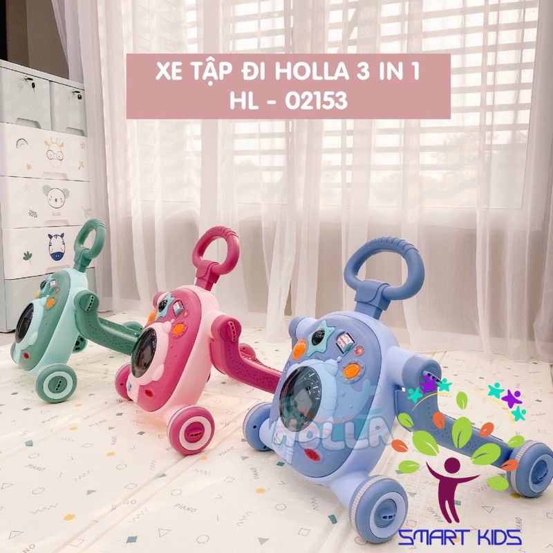 Xe tập đi Holla 3in1 HL-02153