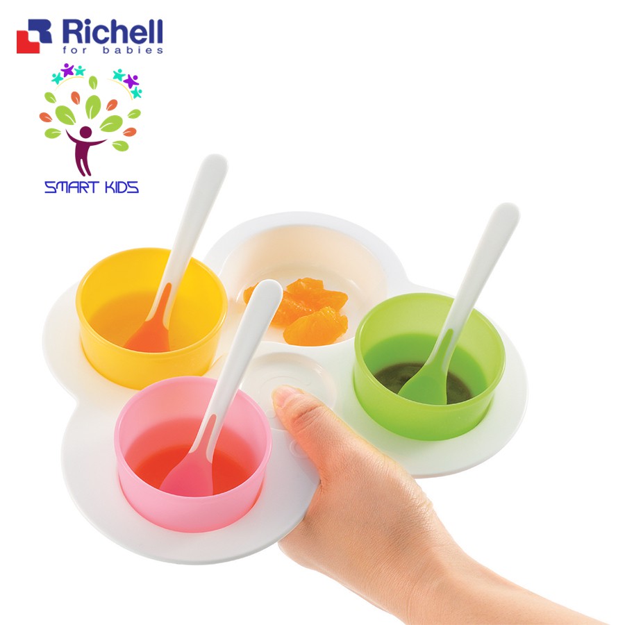 Bộ ăn dặm khởi đầu Richell Chính hãng