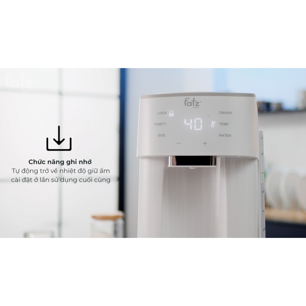 Bình đun và hâm nước pha sữa thông minh Fatz baby - SMART 2 - FB3817TN