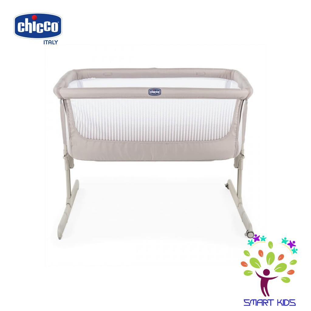 Cũi kề giường đa năng Chicco Next2Me air màu be