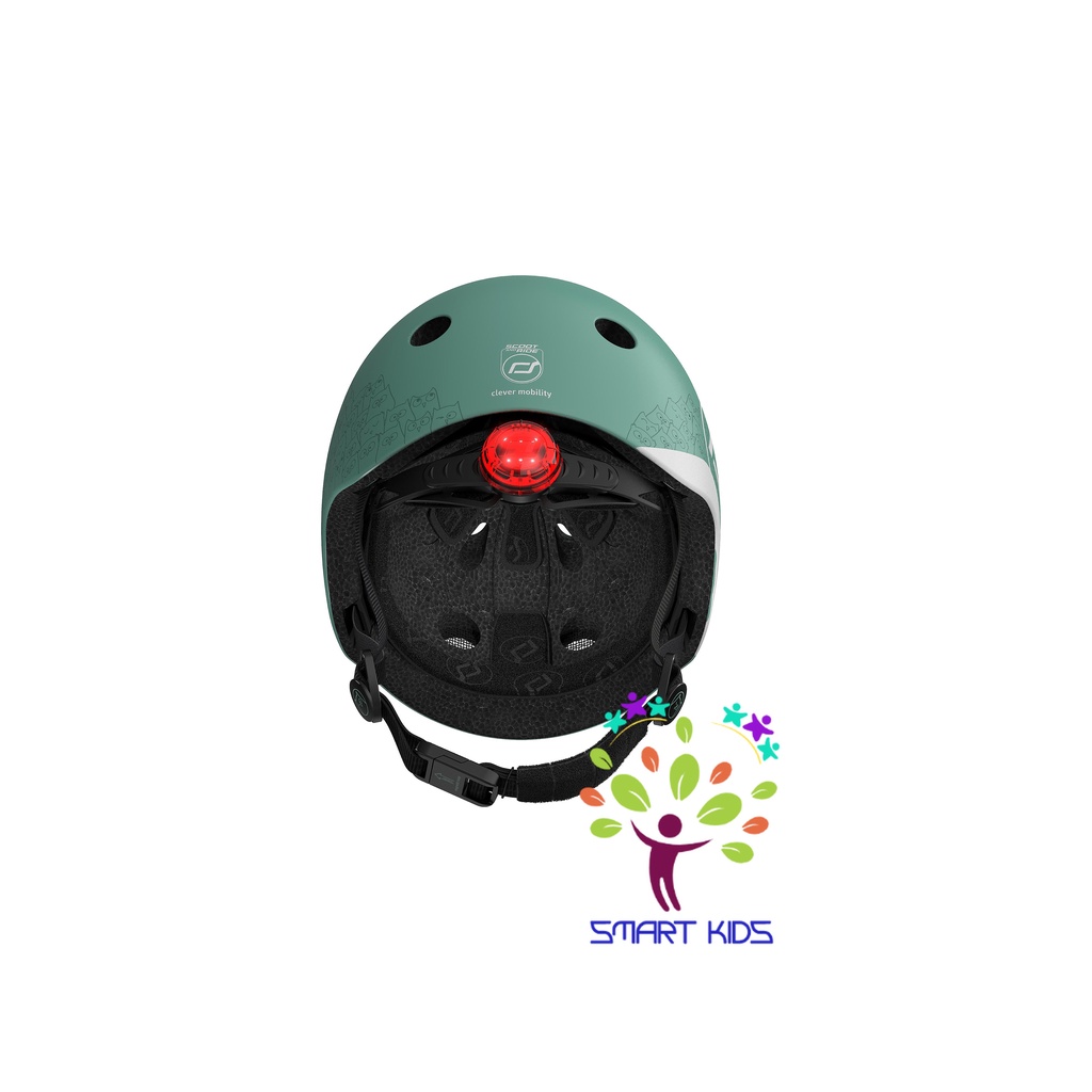Mũ đội đầu phản quang cho bé Scoot and Ride