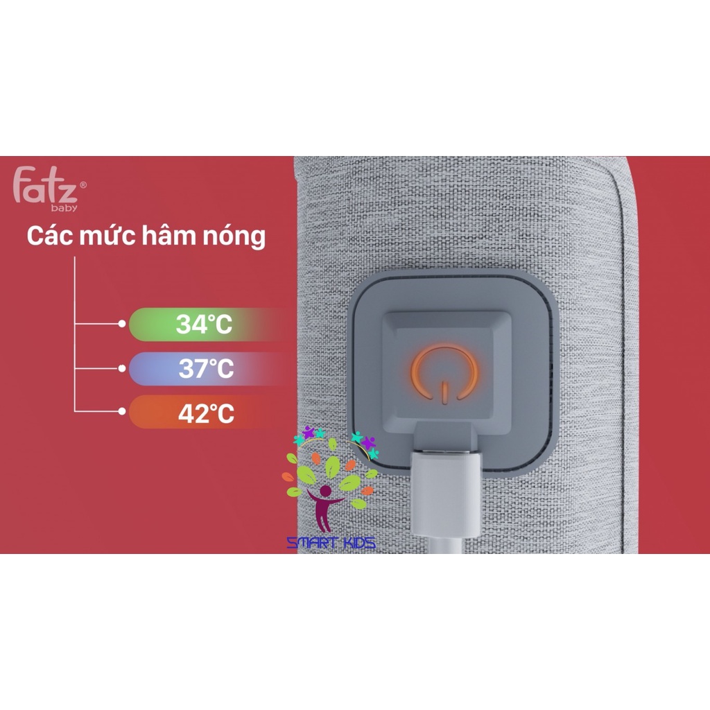 DỤNG CỤ HÂM SỮA XÁCH TAY -READY 1 FATZ BABY FB3101TN (KHÔNG KÈM ADAPTOR)