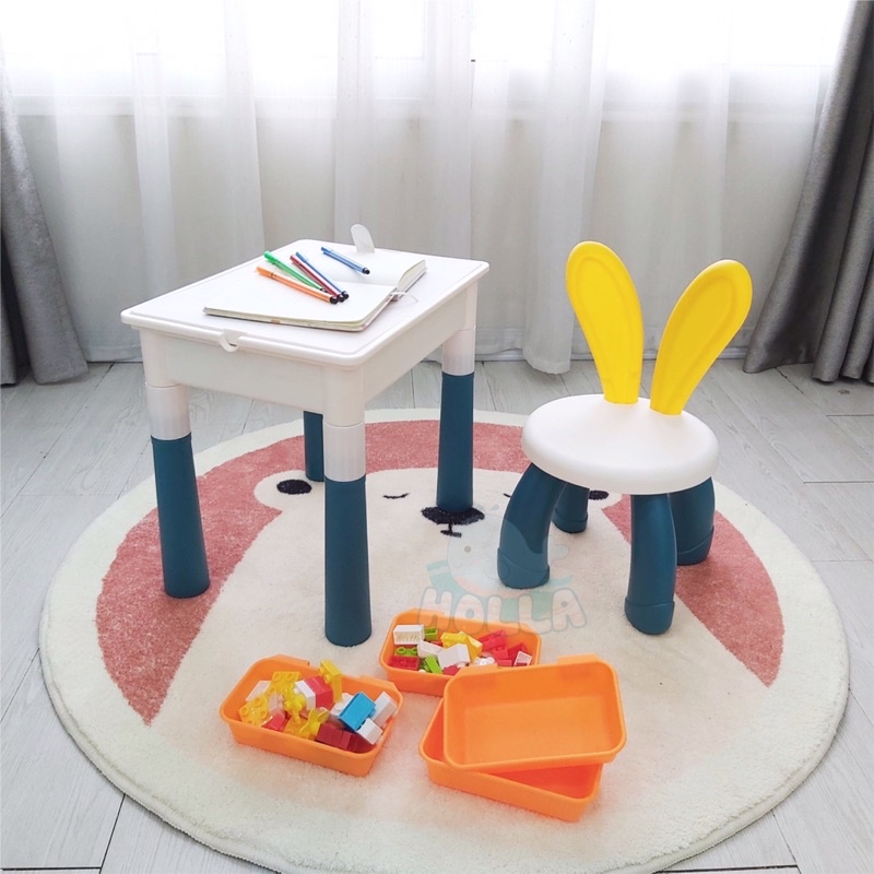 Bộ bàn lego nhỏ Holla có thể làm bàn học szie nhỏ