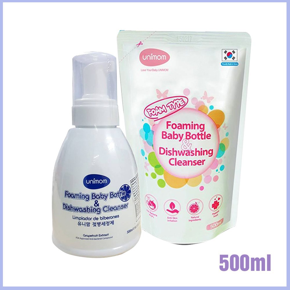 Nước rửa bình sữa Unimom