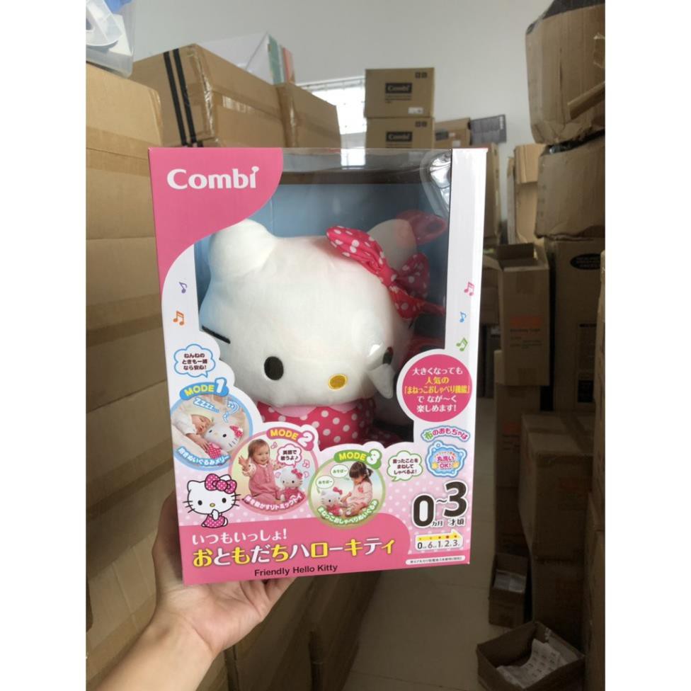 Bé kitty vui vẻ thương hiệu Combi