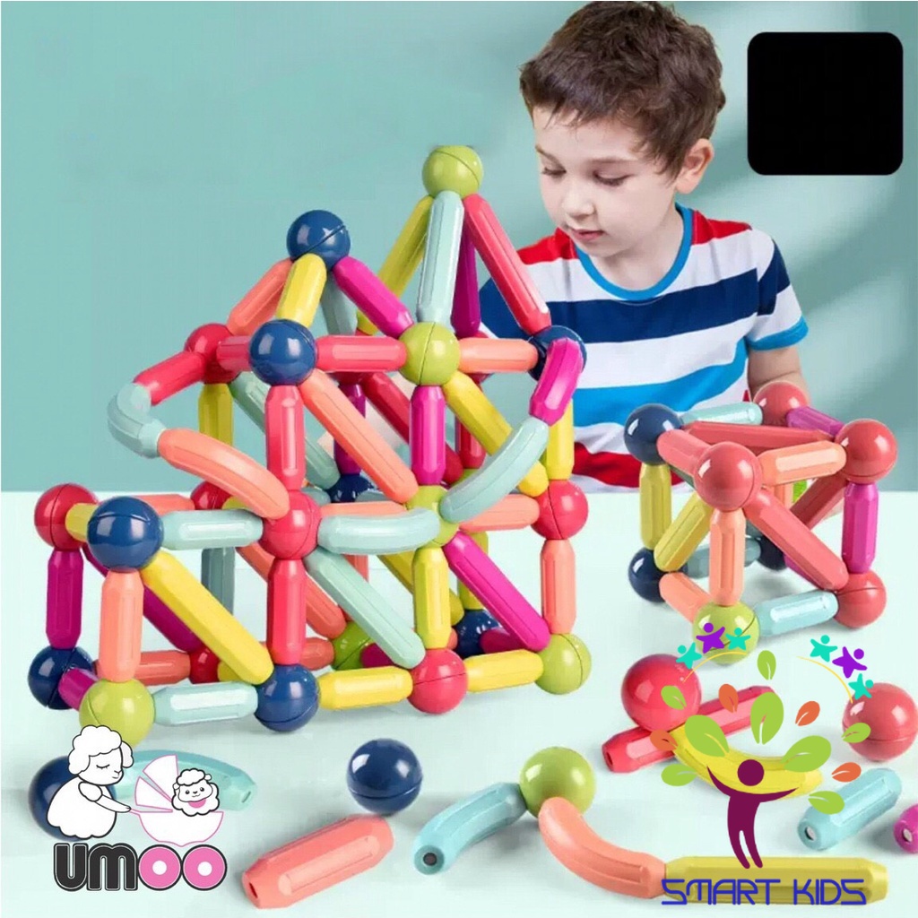 Bộ đồ chơi xếp hình nam châm từ tính Umoo UM-1085