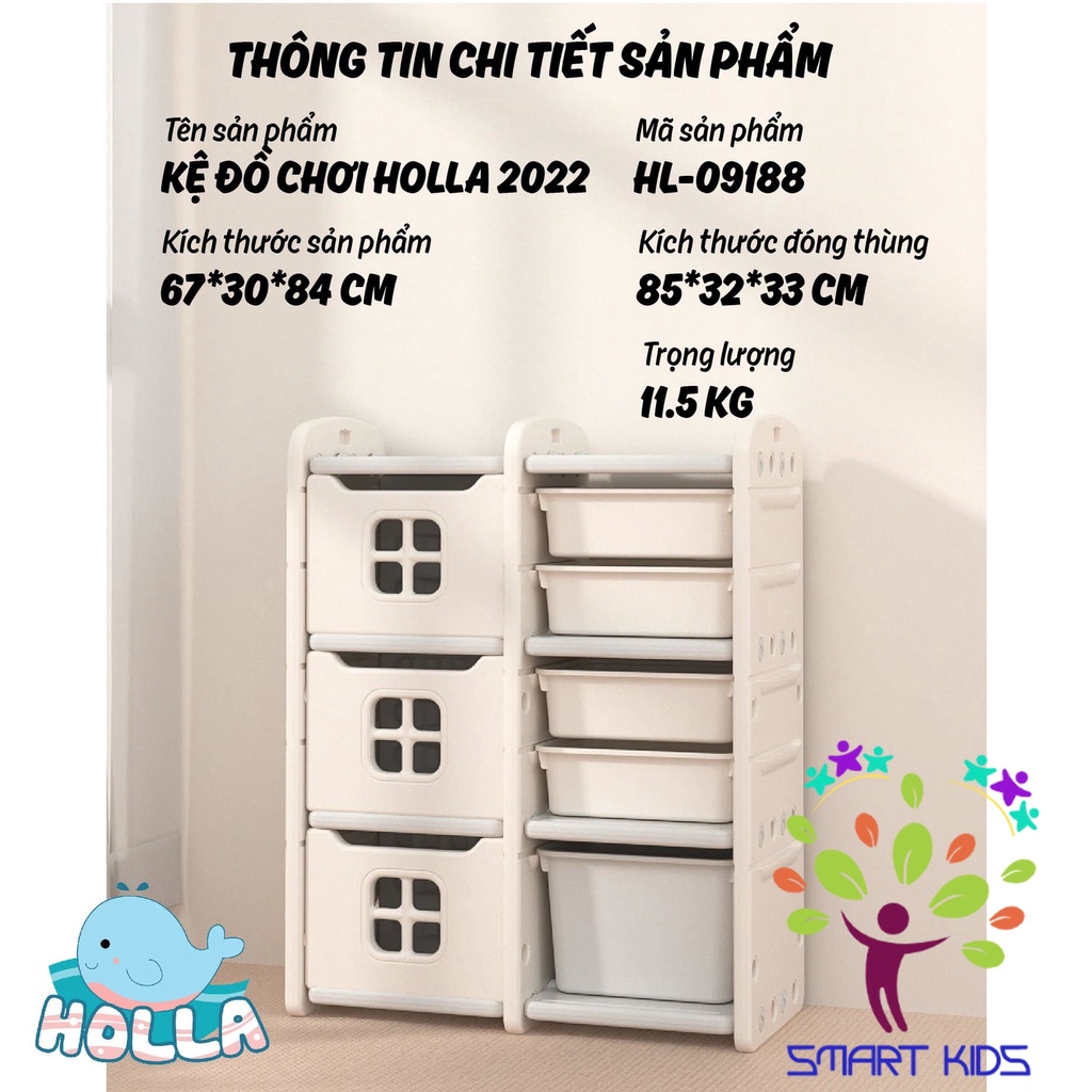 KỆ ĐỒ CHƠI HOLLA HL-09188