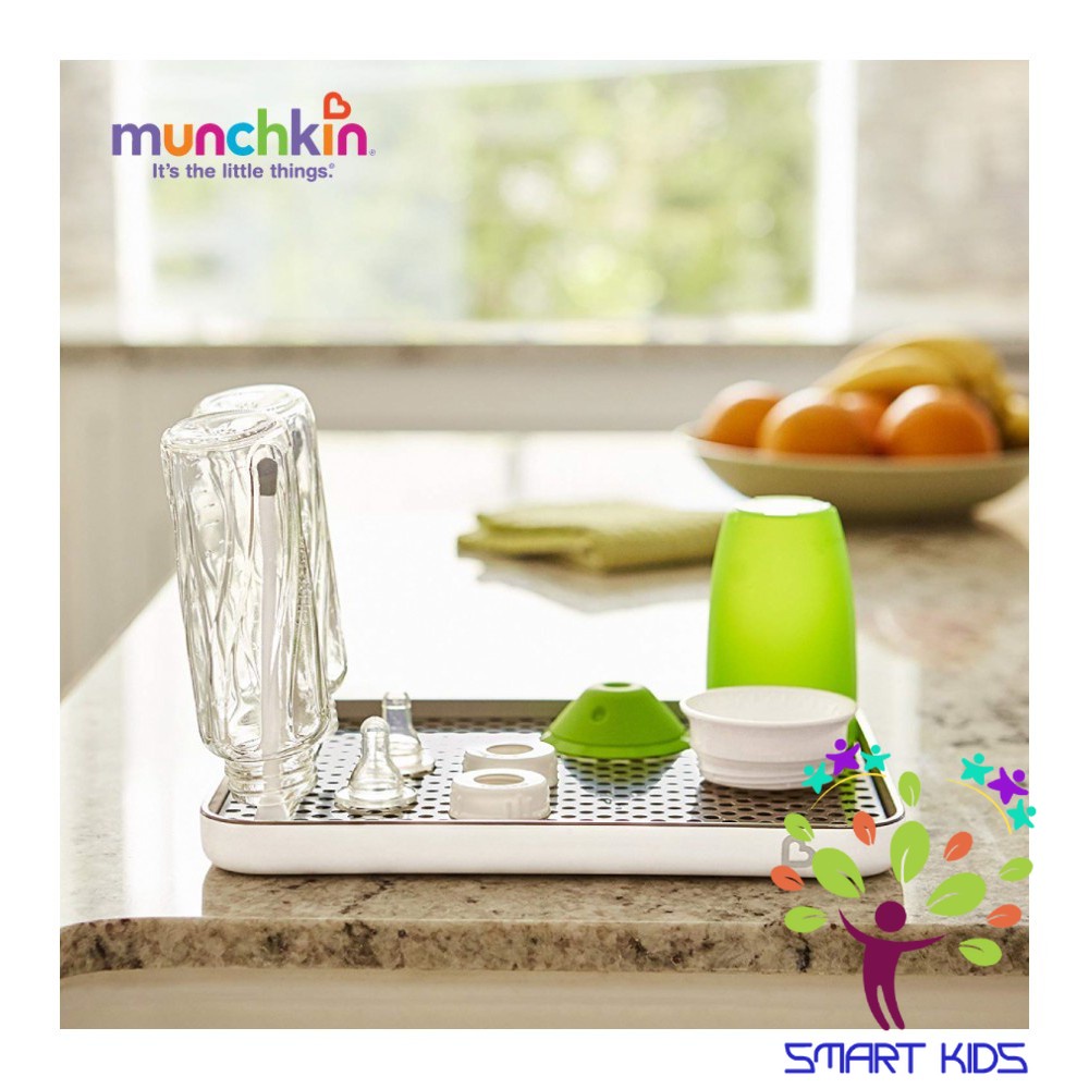 Giá úp bình sữa Inox Munchkin