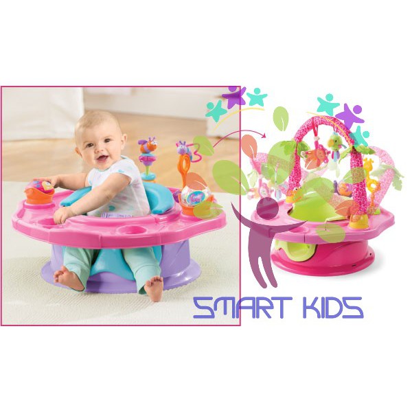 Ghế tập ngồi 3 giai đoạn có thanh đồ chơi Summer Chính hãng Nhập khẩu Mỹ