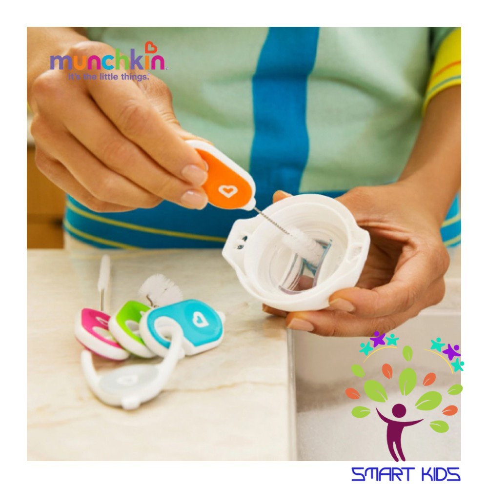 BỘ 4 CHỔI VỆ SINH PHỤ KIỆN MUNCHKIN