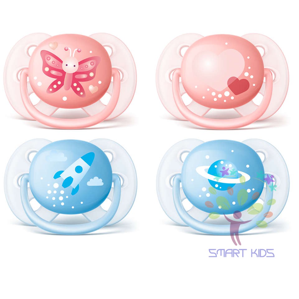 Bộ 2 ti giả siêu mềm ultra soft Philips Avent 0-6m SCF222/21