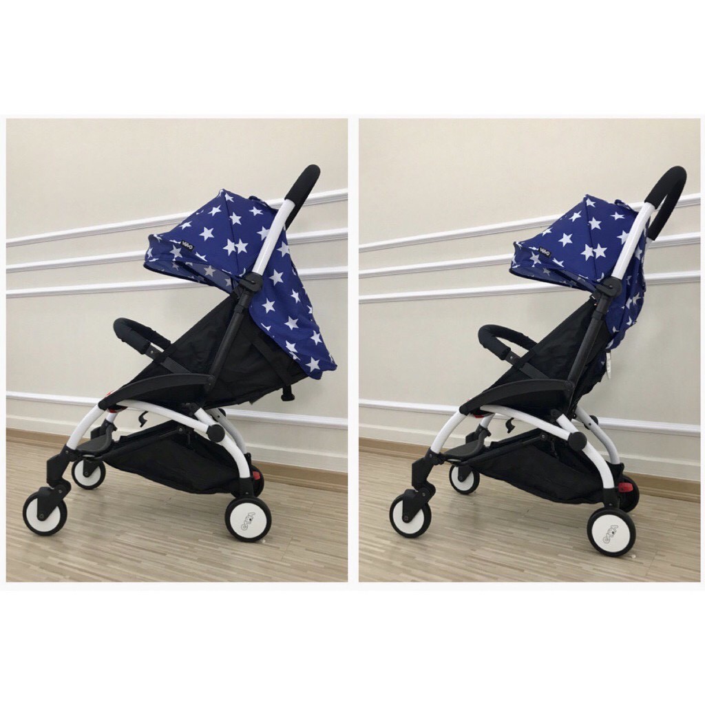 Xe đẩy du lịch Vovo 1 chiều gấp gọn