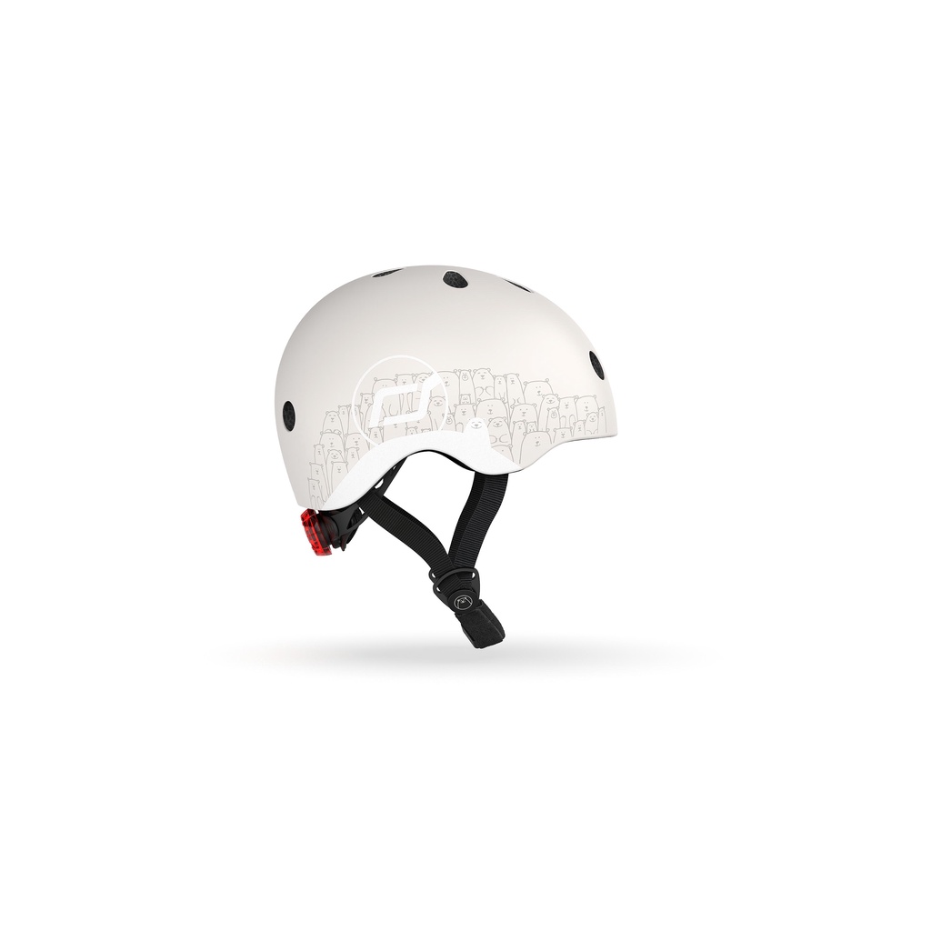 Mũ đội đầu phản quang cho bé Scoot and Ride