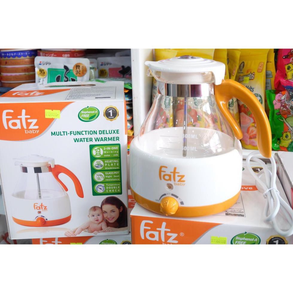 Máy hâm nước pha sữa 800ml Fatz baby FB3004SL / FB3005SL có đồng hồ đo nhiệt độ
