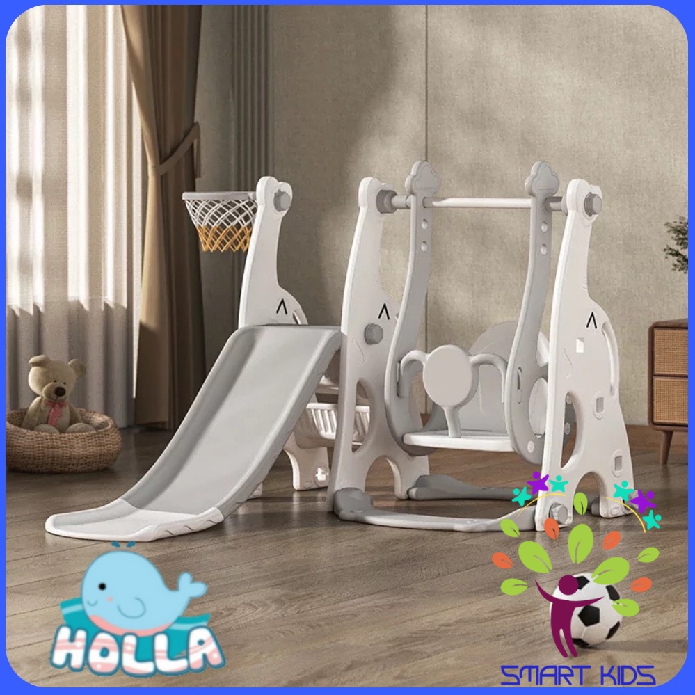 Cầu trượt xích đu voi Holla HL-10160