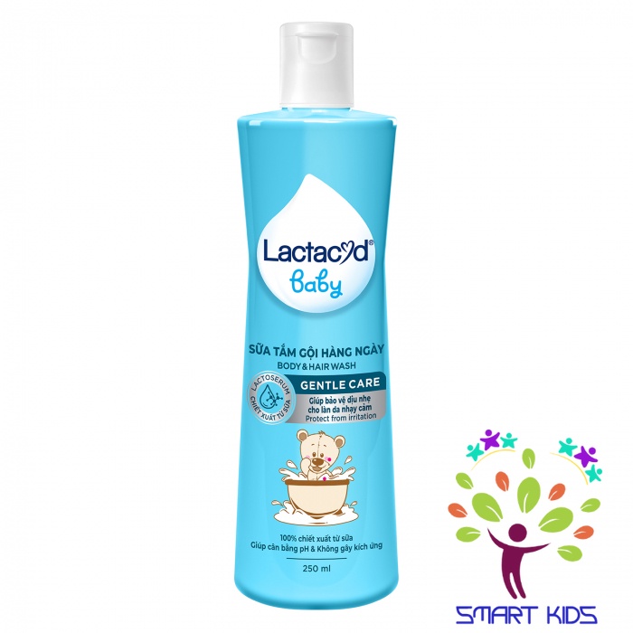(Mẫu mới) Sữa tắm trẻ em Lactacyd baby 250ml mẫu mới