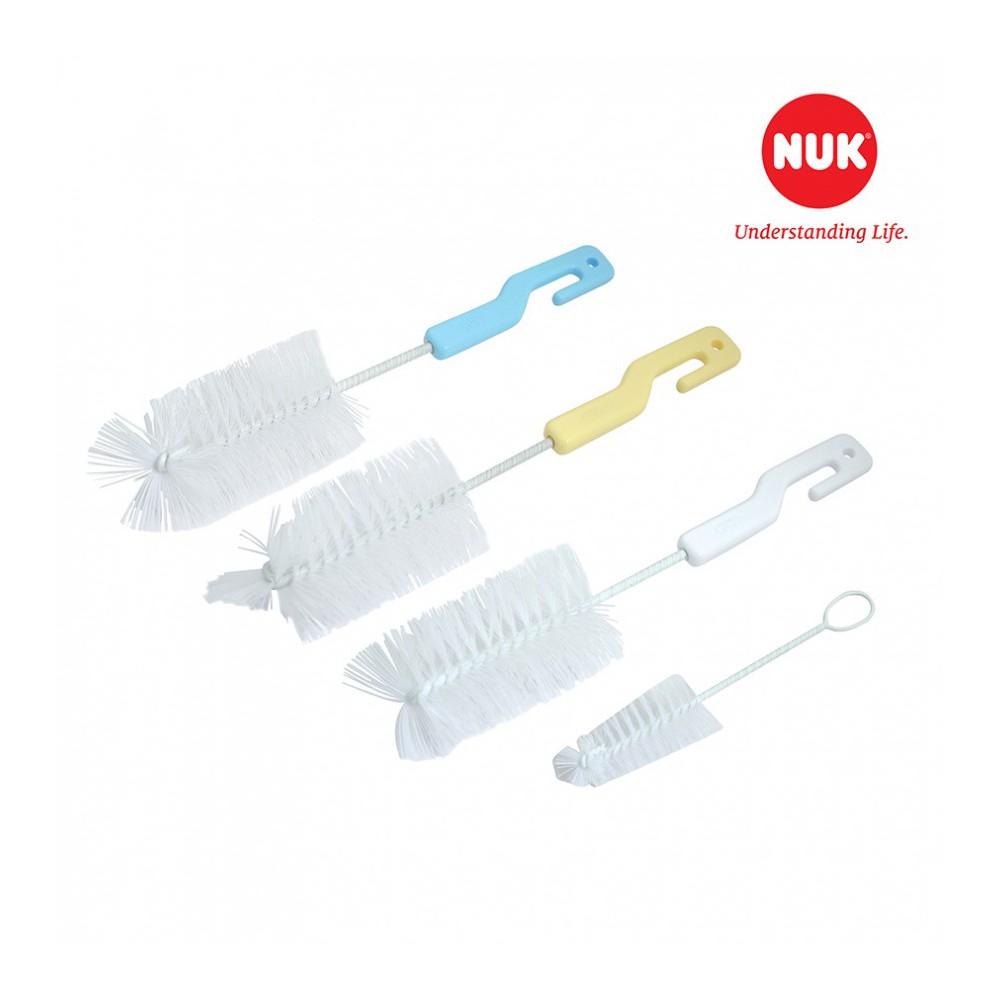 (Chính Hãng) Bộ chổi cọ bình sữa và núm ti Nuk