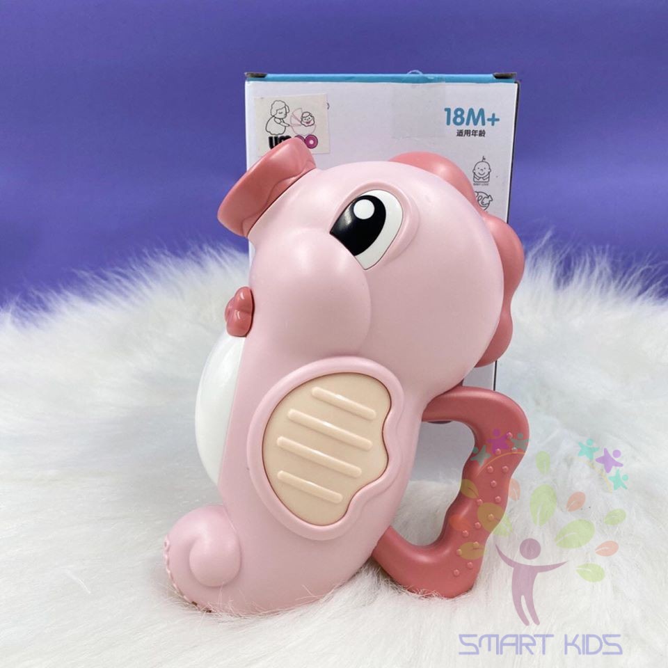 Đồ chơi nhà tắm cá ngựa xoay phun nước Umoo