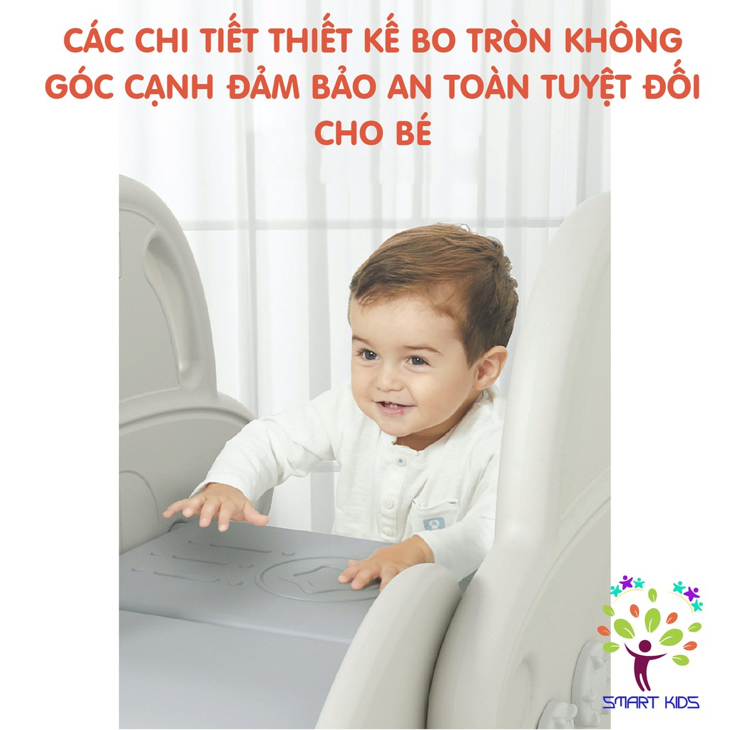 Cầu trượt xích đu bóng rổ bóng đá golf liên hoàn  Holla 5in1