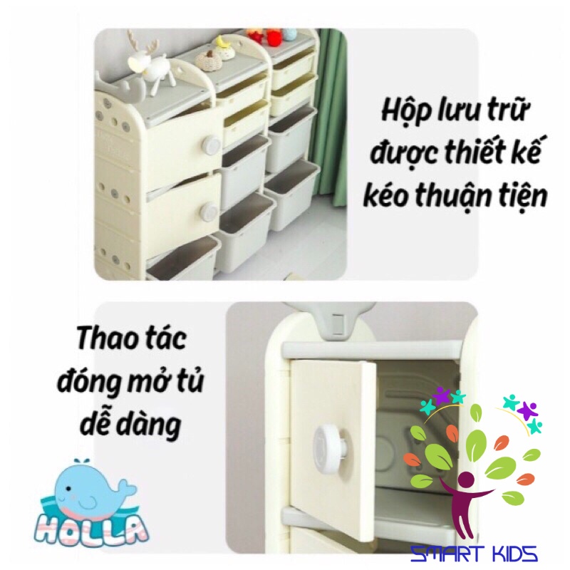 Tủ Đồ Chơi, Kệ Đồ Chơi Tuần Lộc Holla