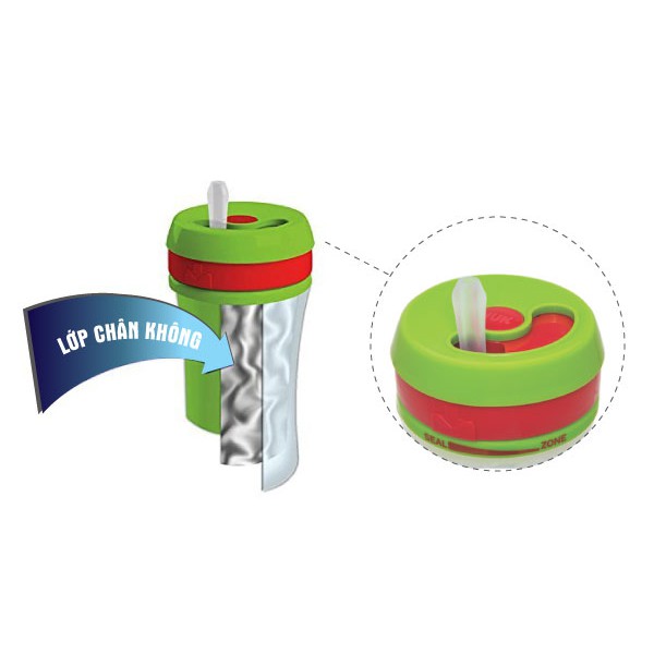 CỐC ỐNG HÚT NUK GIỮ NHIỆT Chính hãng nhập khẩu Đức