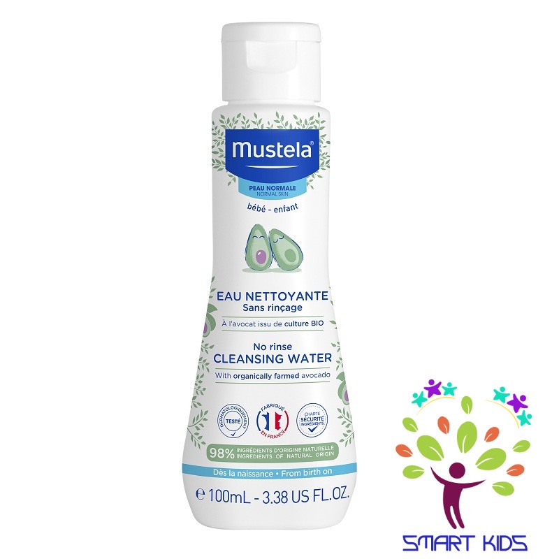 Nước Làm Sạch Không Cần Rửa Lại MUSTELA No Rinse Cleansing Water 100ml