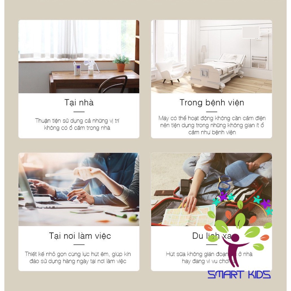 Máy Hút Sữa Điện đôi Spectra 9S dành cho bé