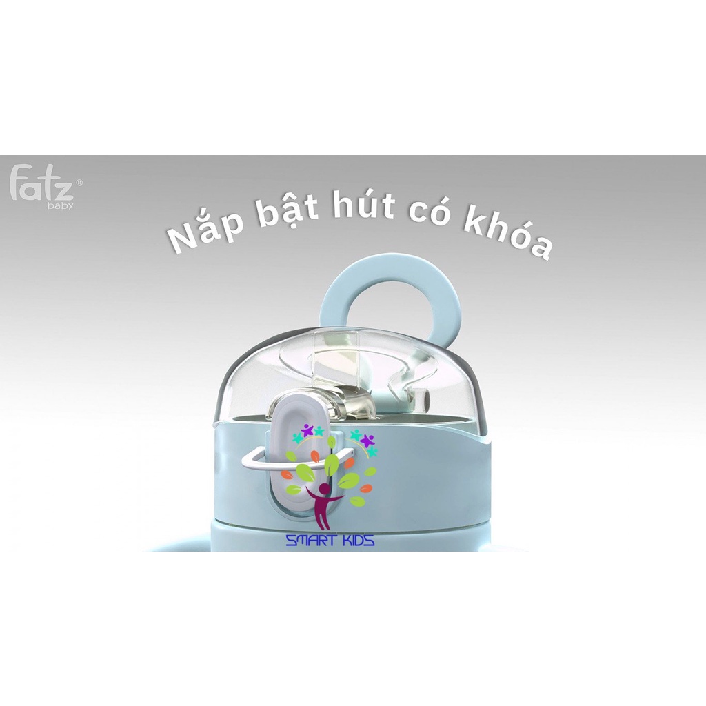 Bình PPSU có ống nhựa 2 tay cầm với phao 360 độ 250ml Fatz Baby SIPPY 2