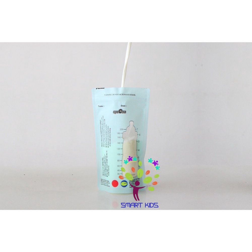 Túi Trữ Sữa Spectra Cảm Ứng Nhiệt 200ml (30 Túi/ Hộp)