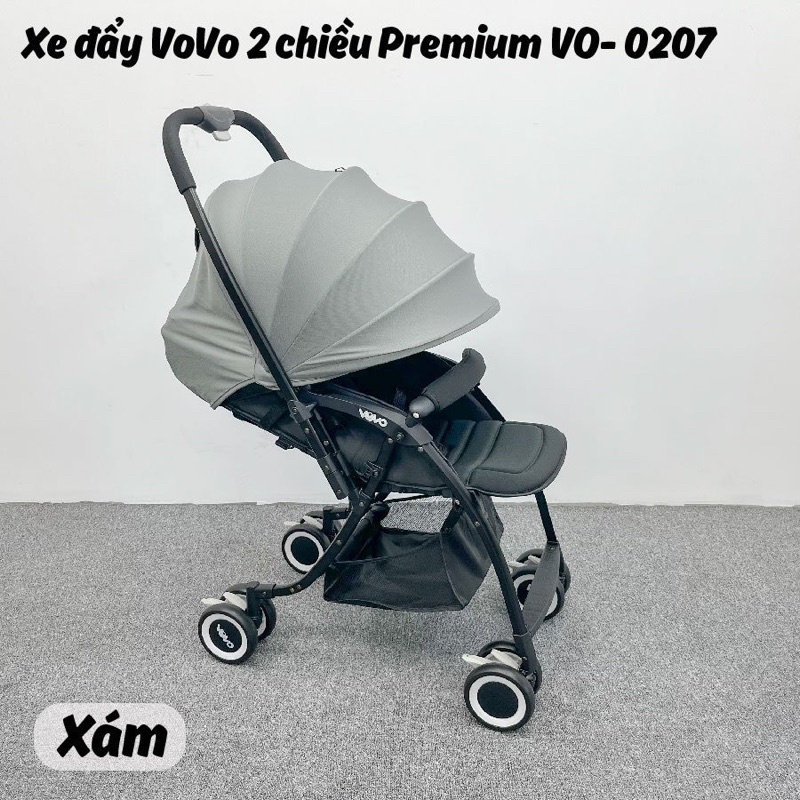 Xe đẩy Vovo 2 Chiều Premium Vo-0207 Bản Nâng Cấp Mới Nhất
