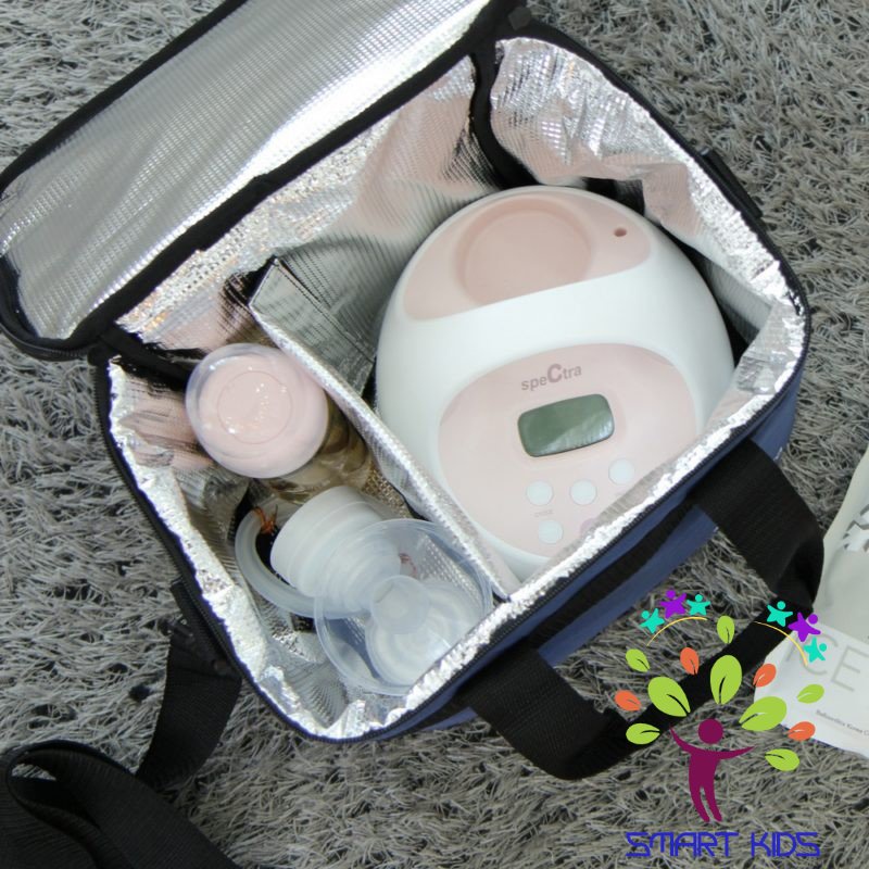 Bộ túi Spectra dùng đựng máy hút sữa và 1 túi đá khô